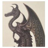 LL - "Puff" Artist Proof Print - Dragon Silhouette