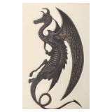 LL - "Puff" Artist Proof Print - Dragon Silhouette