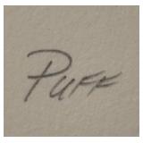 LL - "Puff" Artist Proof Print - Dragon Silhouette