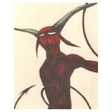 LL - "A Dancing Devil" Original Artwork by Parker Boisvert