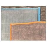 LL - Two Vibrant Wooden Mats