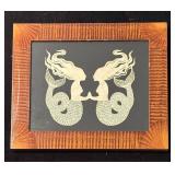 LL - Mermaid Cut Paper Silhouttes by Pamela Dalton