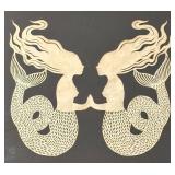 LL - Mermaid Cut Paper Silhouttes by Pamela Dalton