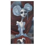 DR - Bella Rosa Original Painting by Nicholas Harper