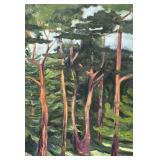 S - Original Forest Landscape Painting by M. Biggs