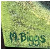 S - Original Forest Landscape Painting by M. Biggs