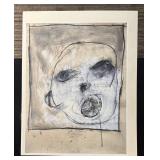 LL - Self-Portrait Unframed Print by Quincy Barnard