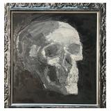 LL - Original Untitled Skull Painting by Douglas Graves