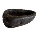 K - Prehistoric Inuit Oil Lamp, Soapstone "Qulliq"