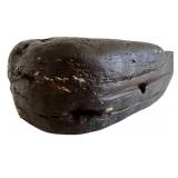 K - Prehistoric Inuit Oil Lamp, Soapstone "Qulliq"