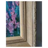 LLC - Iris Floral Oil Painting on Wood Panel by Scott Switzer