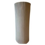 LLC - Signed Artesian Vase & Blamo Hug Wood Figurine