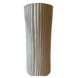 LLC - Signed Artesian Vase & Blamo Hug Wood Figurine