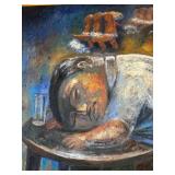 LL - "Borracho Soñador" - Oil Painting on Canvas