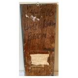 LLC - Halloween Original Art Trio: Witch Riding Broom, Skull on Wood, Devil in Frame