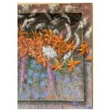 LL - Michael Lokensgard Orange Lilies - Original Floral Canvas Painting