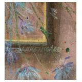 LL - Michael Lokensgard Orange Lilies - Original Floral Canvas Painting