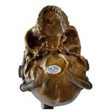 LLC - Pacific Giftware Steampunk Skull Trinket Box with Six Mini Metal Skulls