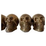 LLC - Pacific Giftware Steampunk Skull Trinket Box with Six Mini Metal Skulls