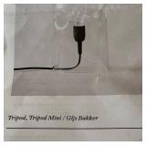 LLC - Karakter Tripod Mini Glass Lamp by Gijs Bakker - Mouth-Blown Clear Glass, UK Plug