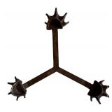 LLC - Claw Foot Metal Pot Stand - 16-inch Diameter - Holds 9-inch Pot