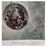 K - The Raven by Tallmadge Doyle  - Line Etching, Aquatint, Signed & Numbered (3/25)