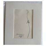 K - Brant Kingman - One-Line Figure Study, Signed and Dated