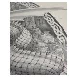 K - Steven Paul Carlson Pencil Sketch Dragon (2002)