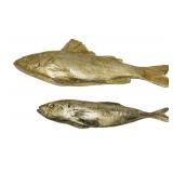 LLR - Metal Decorative Fish Figurines - 12 in Wide (Lot of 5)