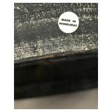LLR - Halloween Decor Trio - Distressed Black Pumpkin Jack-O