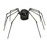 LLS - Metal Spider Sculpture - 8x15 Inches