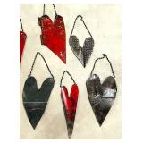 LLS - Bob Lyall Handcrafted Metal Heart Wall Hangings