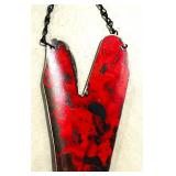 LLS - Bob Lyall Handcrafted Metal Heart Wall Hangings