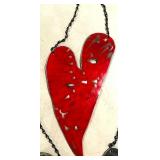 LLS - Bob Lyall Handcrafted Metal Heart Wall Hangings