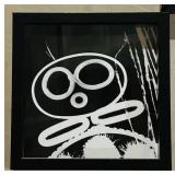 LLS - Framed Black & White Prints - 10x10 in Each - Modern Pop Art Set of 3
