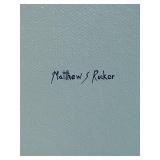LLS - Matthew S. Rucker - My Little Chickadee (13x19 In) Bird on Light Blue Painting