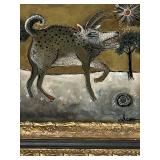 LLR - Bedtime Hunter - D.C. Ice Framed Original Painting