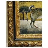 LLR - Bedtime Hunter - D.C. Ice Framed Original Painting