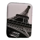 LLS - Luggage - 13 x 20 x 7 in Black Hard-Side with Eiffel Tower Print