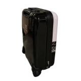 LLS - Luggage - 13 x 20 x 7 in Black Hard-Side with Eiffel Tower Print