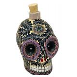 LLR - Izúcar Mexico Hand-Painted 17-Inch Sugar Skull Decanter