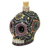LLR - Izúcar Mexico Hand-Painted 17-Inch Sugar Skull Decanter