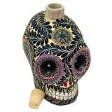 LLR - Izúcar Mexico Hand-Painted 17-Inch Sugar Skull Decanter