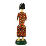 LLR - Whimsical Artisan Creations (Lot of 3) - Painted Folk-Art Box & Figures