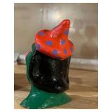 LLR - Whimsical Artisan Creations (Lot of 3) - Painted Folk-Art Box & Figures
