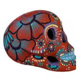 LLR - 3-Piece Mosaic Glass Skull Set - Hand-Painted