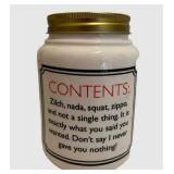 LLS - 10" Tall Handcrafted Bucket with Lidded Sweet Jar - Signed on Back (Folk Art Set)
