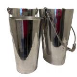 LLC - Metal Buckets - 3-Pack, 14"
