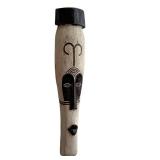 LR - Carved Wooden Fang Mask from Gabon