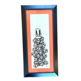 K - JAO Skull Totem Framed Artwork